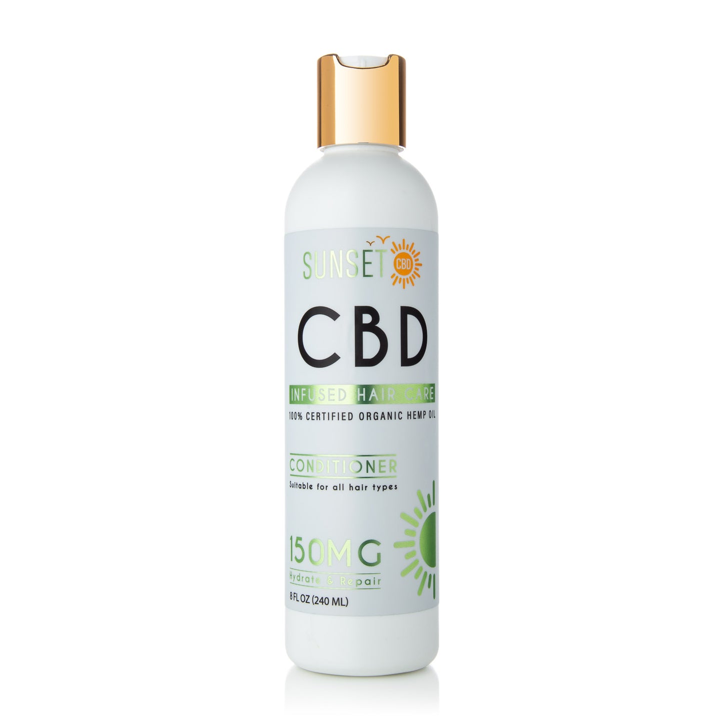 Sunset CBD Infused Conditioner 150MG