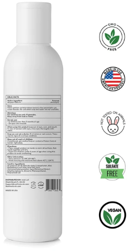 N Ā E L I - 8oz Hand Sanitizer - Made in the USA - FDA Approved (1 Count)